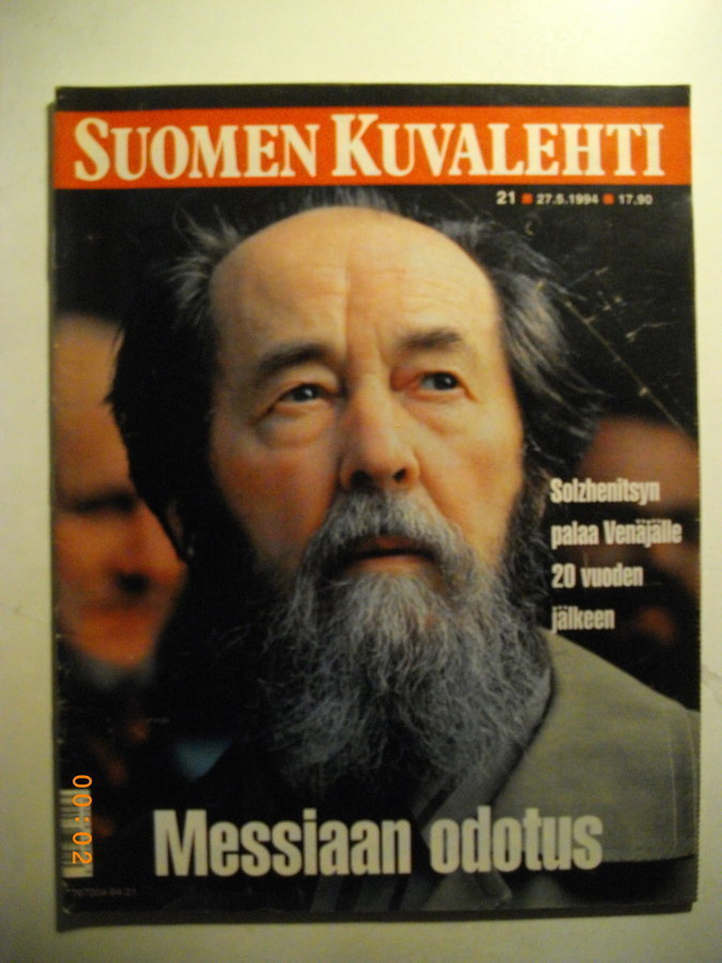 Suomen Kuvalehti Nro 21/1994 (25.2)
