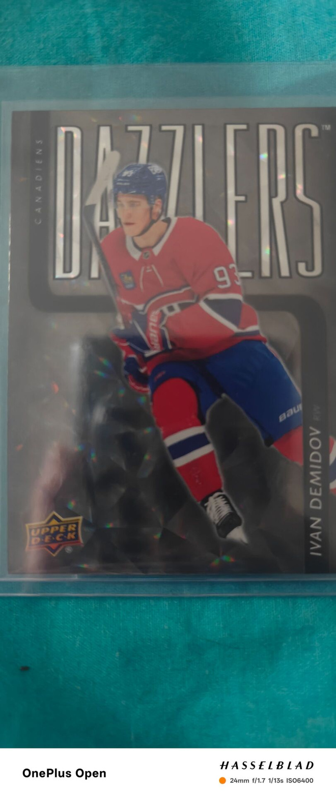 Ivan Demidov Dazzlers Black DZ-18 2025-26 Upper Deck Series1
