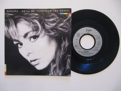 Sandra – We'll Be Together ('89 Remix) 7" sinkku