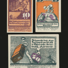 Saksa Notgeld 10, 25, 50 Pfg, Waren 1921 - pikkukuva 2