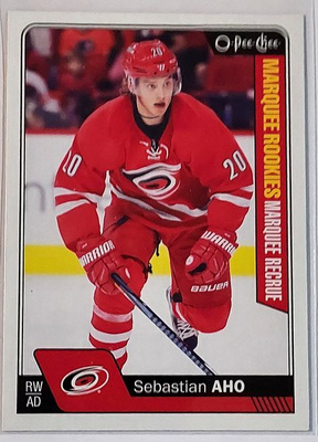 2016-17 OPC Marquee Rookies #687 Sebastian Aho RC