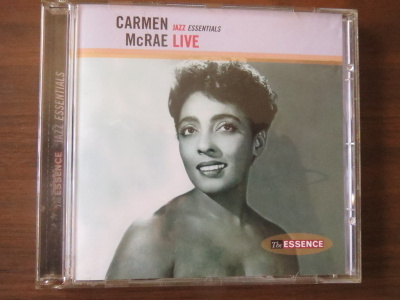 Carmen McCrae: Live - Jazz Essentials CD