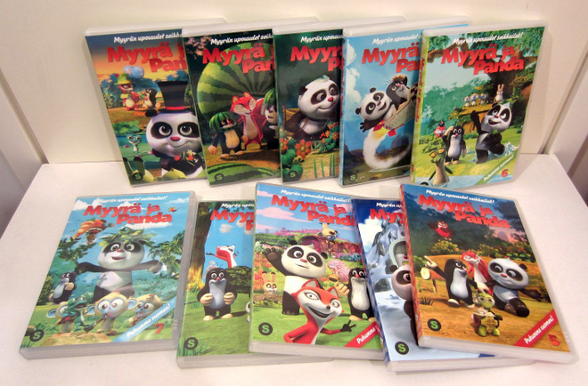 Myyrä ja Panda DVD levyt 1 - 10