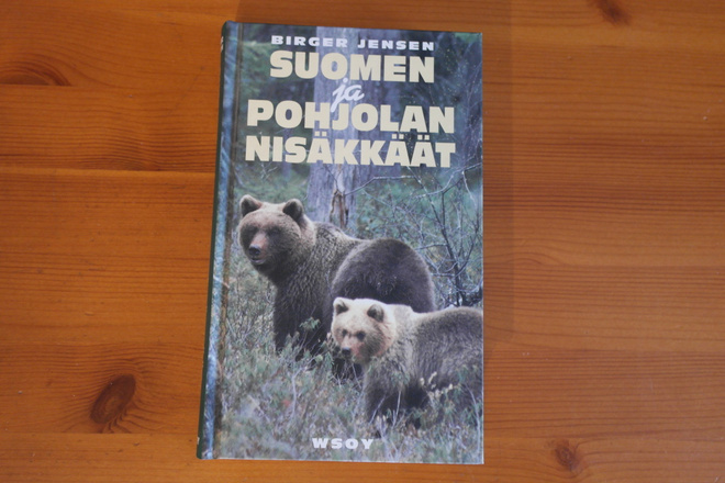 Birger Jensen:Suomen ja pohjolan nisäkkäät.Sid.
