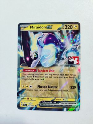 Miraidon ex Prize Pack Series 6 Ultra Rare