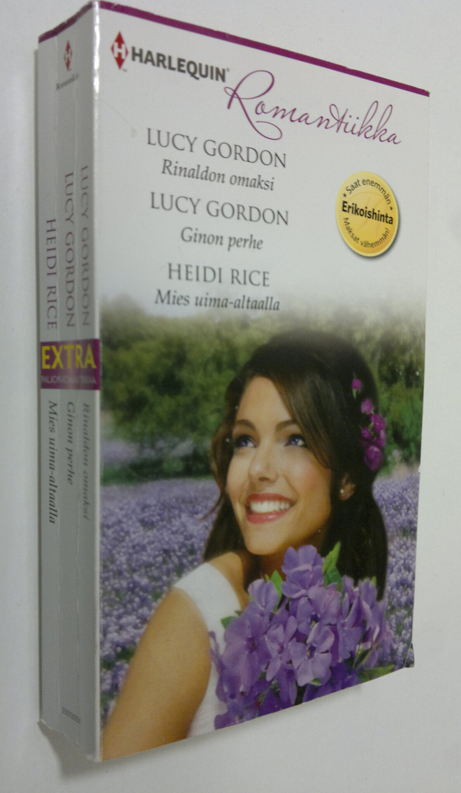Lucy ; Rice Gordon : Rinaldon omaksi ; Ginon perhe ; mies...