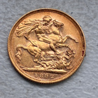 Kultaraha Iso-Britannia Sovereign 1892 Victoria, kulta - pikkukuva 2