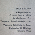Max Strong Mustaa Magiaa 9 / 1964 - pikkukuva 2