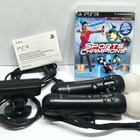 PS3 - 2kpl PSmove ohjaimia + PSeye kamera + peli - pikkukuva 1