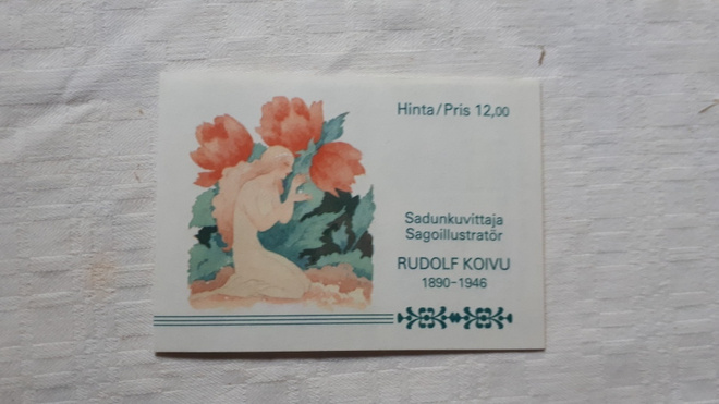 Postimerkkivihko Rudolf Koivu 1890-1946 /1990