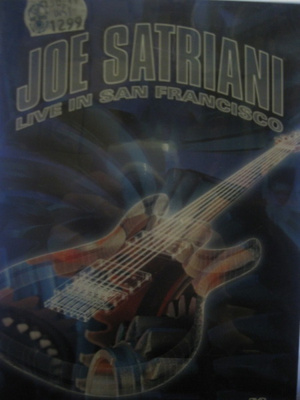 JOE SATRIANI - LIVE IN SAN FRANCISCO - LIVE 2DVD 2002 +