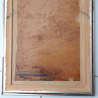 Vanha järvimaisema taulu, öljyväri taulu 41 x 32 cm - pikkukuva 4