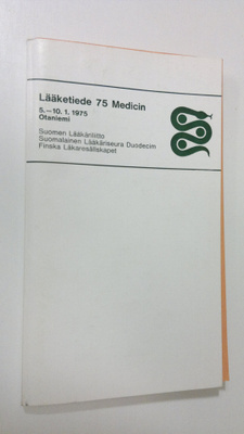 Lääketiede 75 Medicin 5.-10.1.1975 Otaniemi : Ohjelma, nä...