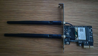 WiFi WLAN langaton verkkokortti PCI-E