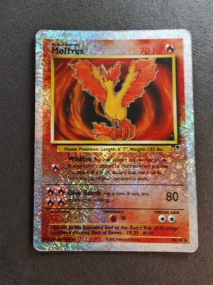 Moltres legendary collection reverse