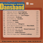 Sveriges Bästa Dansband - 2003 - Vol.10 - CD - pikkukuva 2
