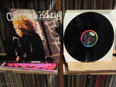 Carole King MAXI SINGLE 12" 1989 City Streets