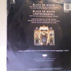 MICHAEL JACKSON  ::  BLACK OR WHITE  ::  VINYYLI  7"    1991 - pikkukuva 2