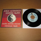 Juice Leskinen Grand Slam 7" Musta Aurinko Nousee,PS 1985 - pikkukuva 2