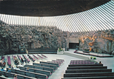 KIRKKOKORTTI - HELSINKI - TAIVALLAHDEN KIRKKO - SISÄKUVA 21