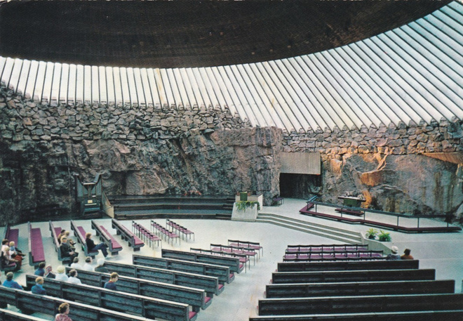 KIRKKOKORTTI - HELSINKI - TAIVALLAHDEN KIRKKO - SISÄKUVA  21
