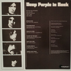 Deep Purple – In Rock Limited Edition 180g Audiophile Vinyl - pikkukuva 2