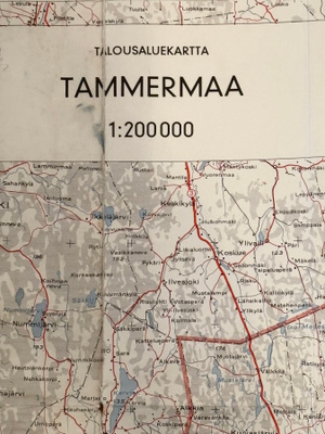 Talousaluekartta Tammermaa