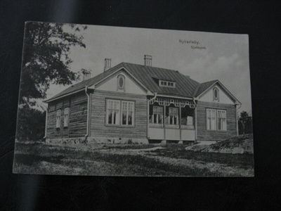 Uusikaarlepyy Sairaala - Nykarleby Sjukhuset kulk 1911