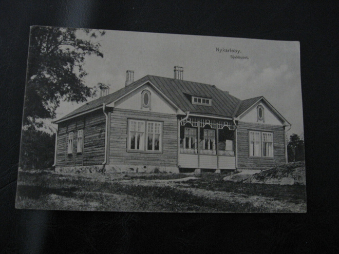 Uusikaarlepyy Sairaala - Nykarleby Sjukhuset kulk 1911