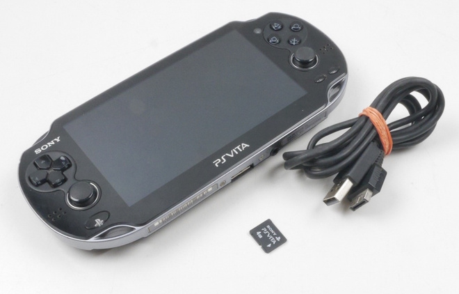 PS Vita Crystal Black Console (PCH-1003)