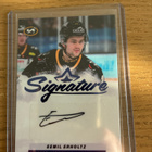 Eemil Erholtz Kärpät Ässät blueline s2 signature rare - pikkukuva 1