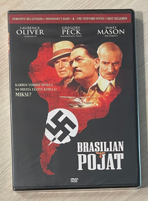 Brasilian pojat (1978) Gregory Peck, Laurence Olivier (UUSI)