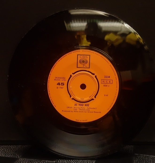 The tremeloes  As you are single CBS 3235