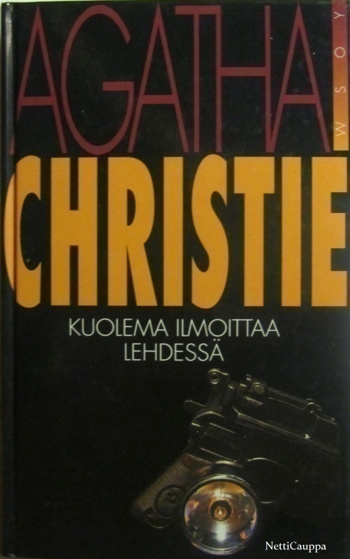 Agatha Christie • Kuolema ilmoittaa lehdessä