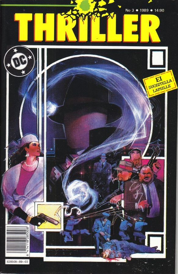 Thriller 3/1989 Cinder&Ashe TheQuestion Blackhawk