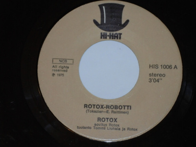 7" ROTOX - Rotox-Robotti - single 1975 EX-