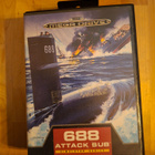 Sega Mega Drive 688 Attack Sub CIB - pikkukuva 1