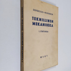 Max Sergelius : Teknillinen mekaniikka 1 osa : Statiikka - pikkukuva 1
