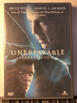 UNBREAKABLE - SÄRKYMÄTÖN, DVD, Shyamalan, Willis, Jackson