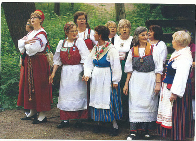 KANSALLISPUKUJA - kulkematon kortti