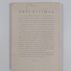 Arvi Kivimaa : Valon ja pimeyden manner : eräiden vaellus... - pikkukuva 2