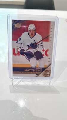 2020-21 UD Extended Tribute Auston Matthews /100