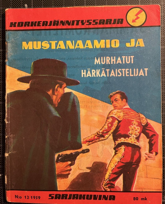Korkeajännitys1959 no:12; Mustis & murhatut härkätaistelijat