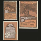 Saksa Notgeld 10, 25, 50 Pfg, Penzlin 1922 - pikkukuva 2