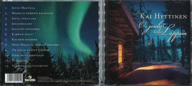 KAI HYTTINEN . JOULU CD-LEVY . ON JOULU TULLUT LAPPIIN