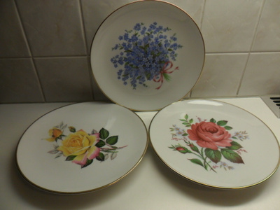 Seinälautanen kukalliset 3kpl 20cm