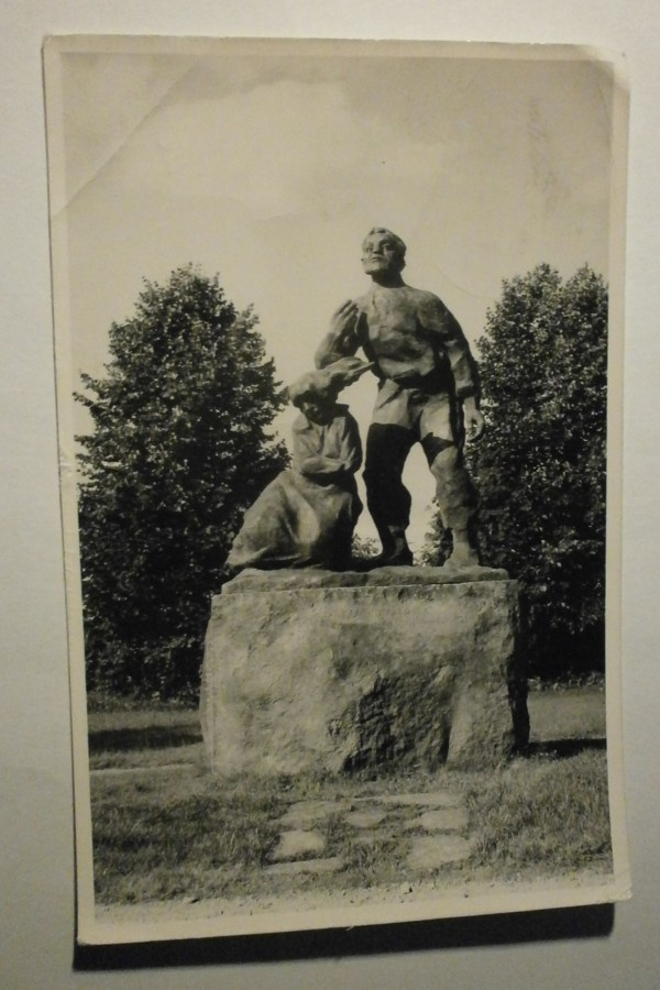 Saarijärvi, Paavon patsas, valokuvapk (A.A.), p. 1963