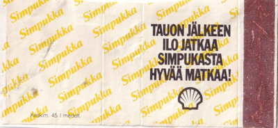 Shell. Tauon jälkeen ilo jatkaa Simpukasta hyvää  ,    e119