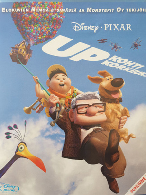 UP KOHTI KORKEUKSIA BLU-RAY SUOMIPUHE