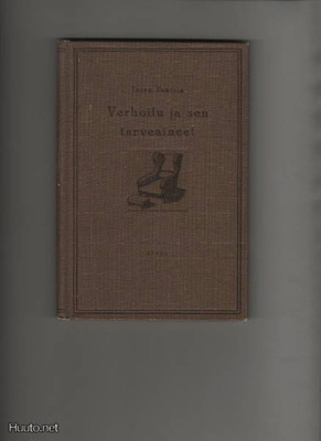Paatola, Toivo: Verhoilu ja sen tarveaineet, Otava 1927, sid
